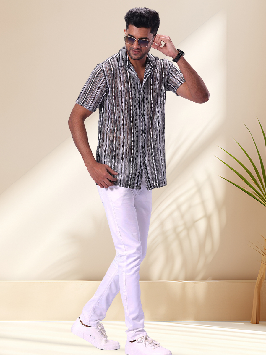 Men's Printed Casual Shirt