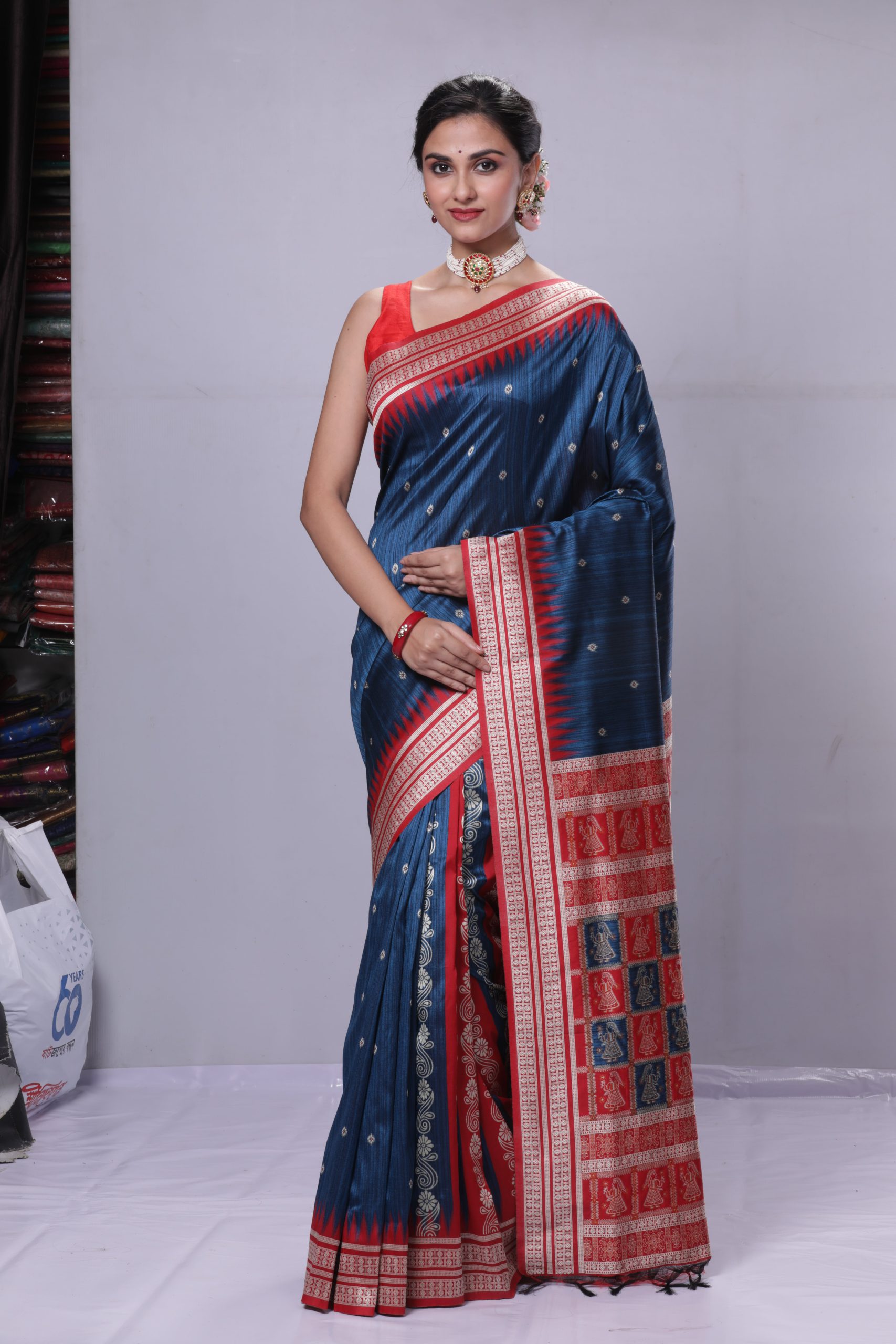 Peachmode - Buy Festive Wear Woven Cotton Saree For ₹899... | Facebook